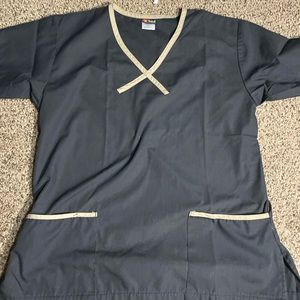 Black scrubs set xs/xsp